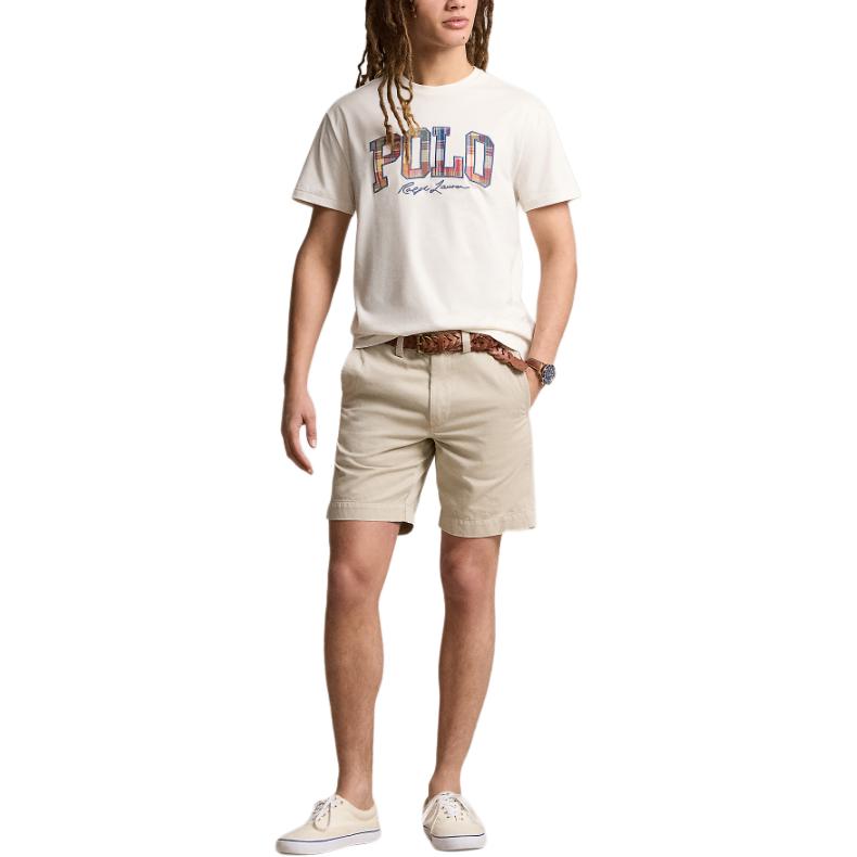 Футболка мужская Nevis Island Ecru Polo Ralph Lauren — фото 3