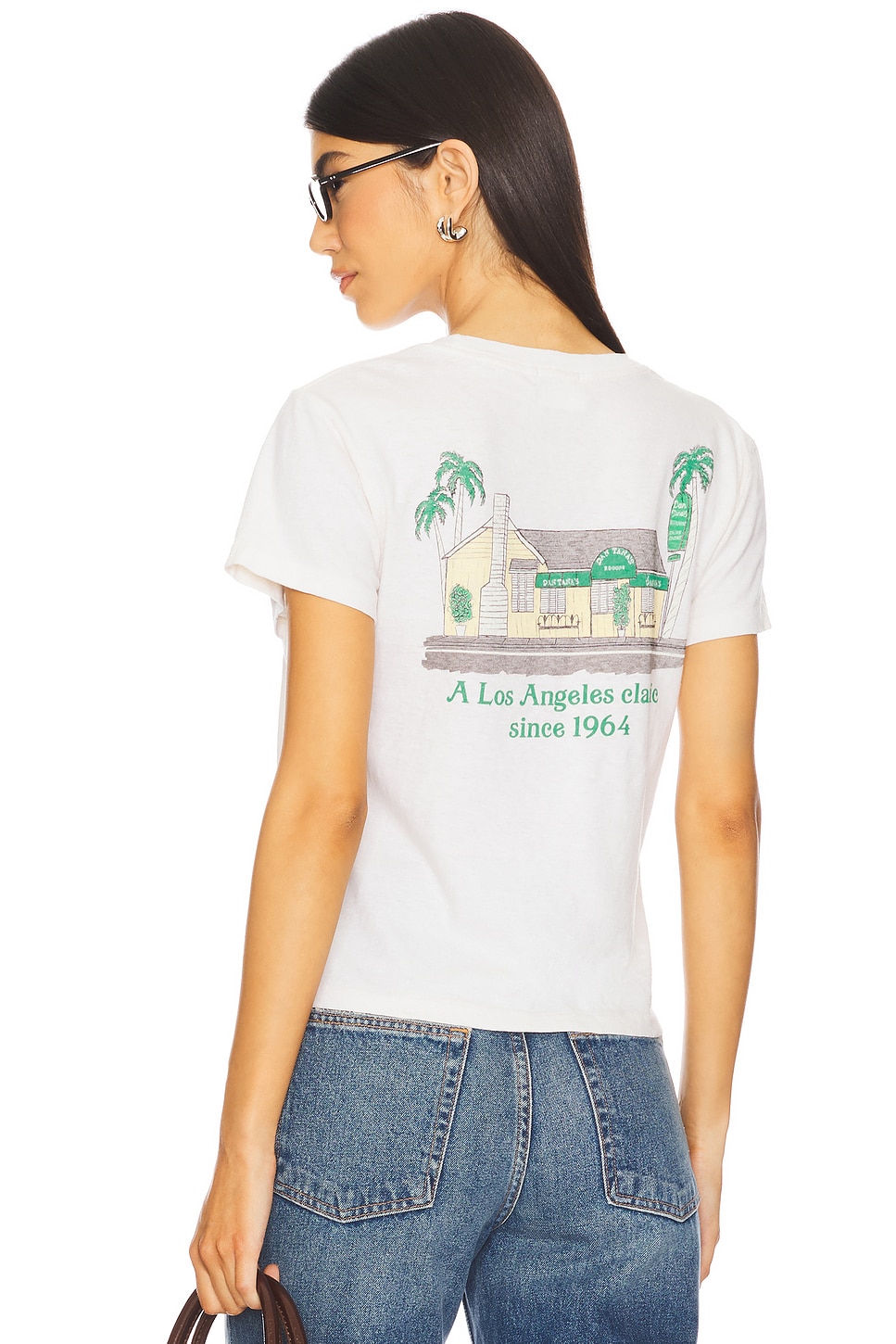 

Классическая футболка «Дом Дэна Танас» Re/Done, vintage white