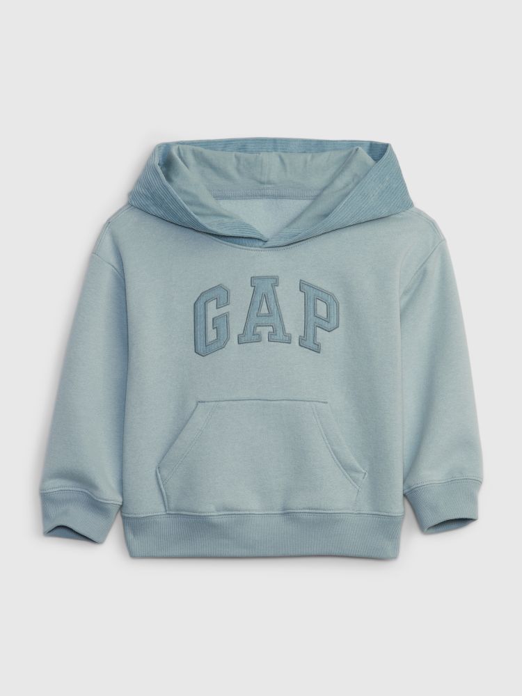 

Толстовка с логотипом и капюшоном Gap, синий