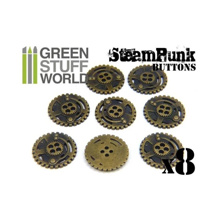 

Звездочки - бронза, Accessories - Steampunk - Buttons, Cufflinks & Other Apparel