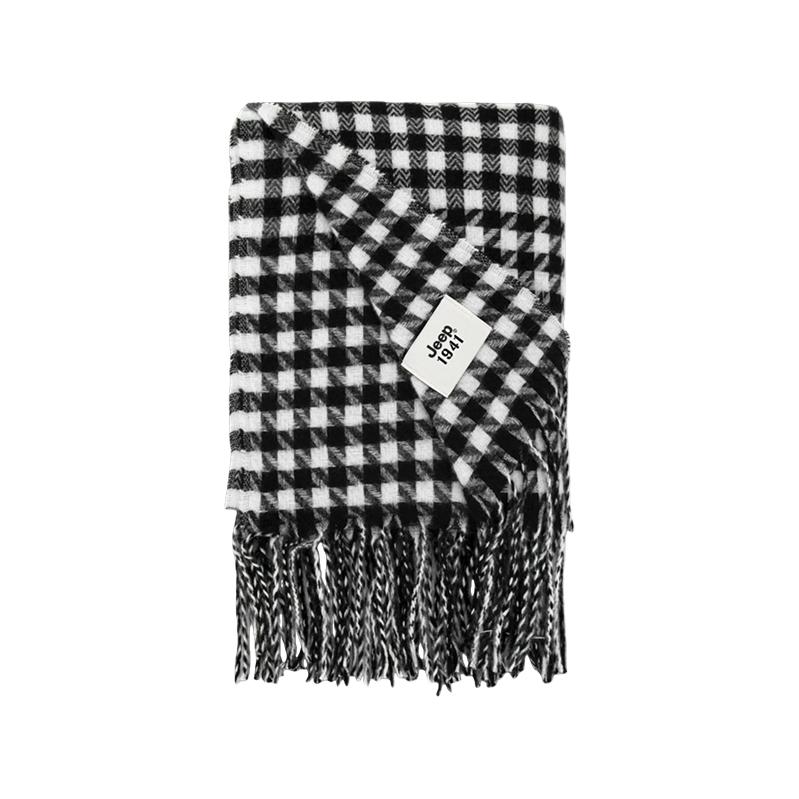 

Шарф из полиэстера Unisex Jeep, черный thermal scarf-190*68cm