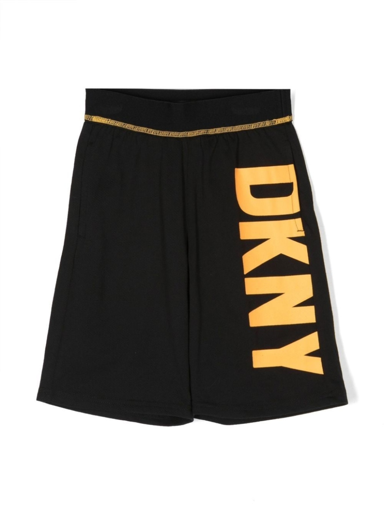 

Dkny Kids спортивные шорты с логотипом, черный