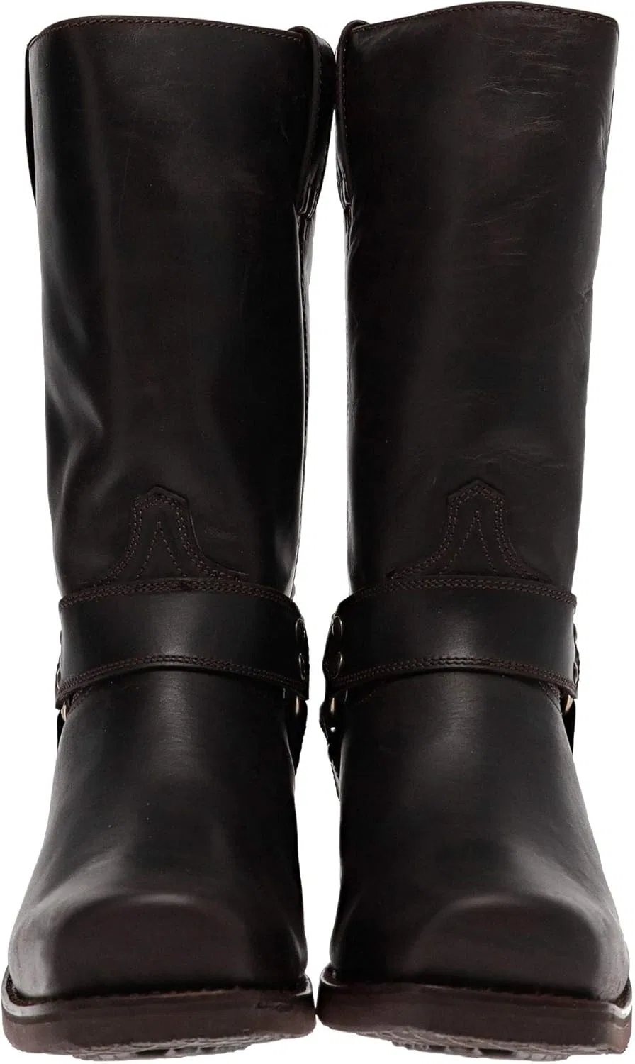 Ботинки Sendra Boots унисекс 9809 Cafe Biker с утеплителем Thinsulate, коричневые — фото 3