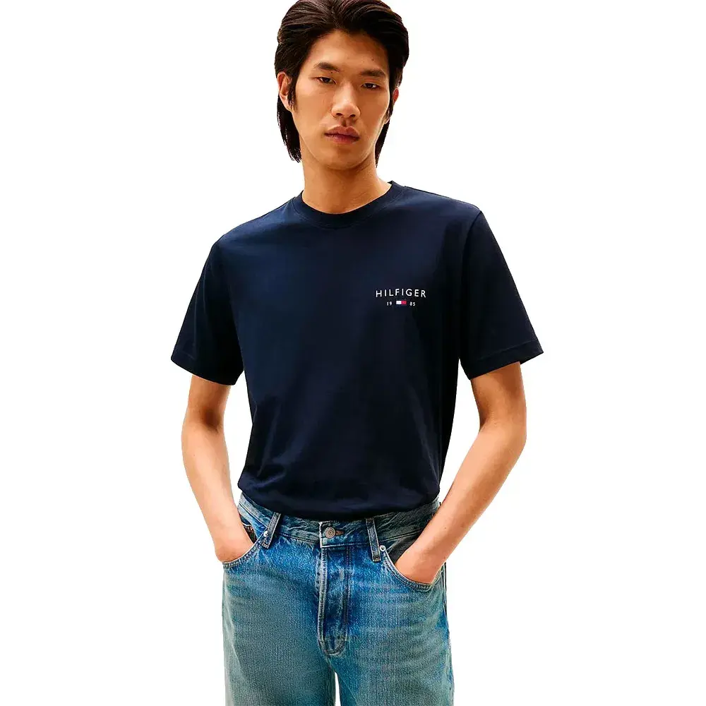 

Футболка с коротким рукавом Tommy Hilfiger Brand Love Small, синий