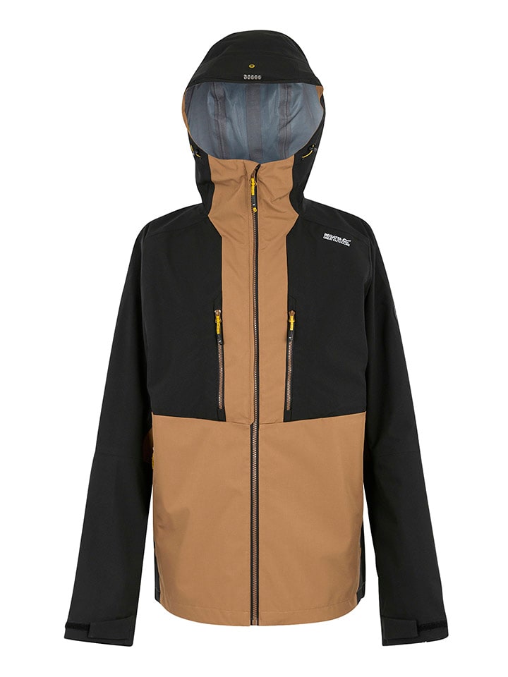 

Функциональная куртка 3-в-1 Сакраменто бежево-черного цвета Regatta