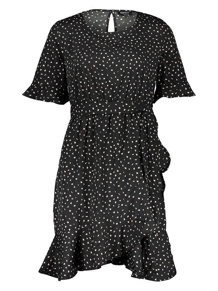 

Длинное платье ONLY, черный/белый