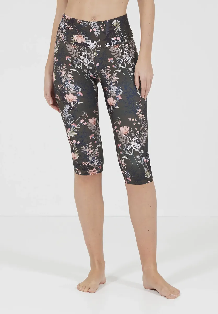 

Функциональные колготки ATHLECIA "FRANZINE PRINTED", с технологией Quick DRY, цвет Bunt