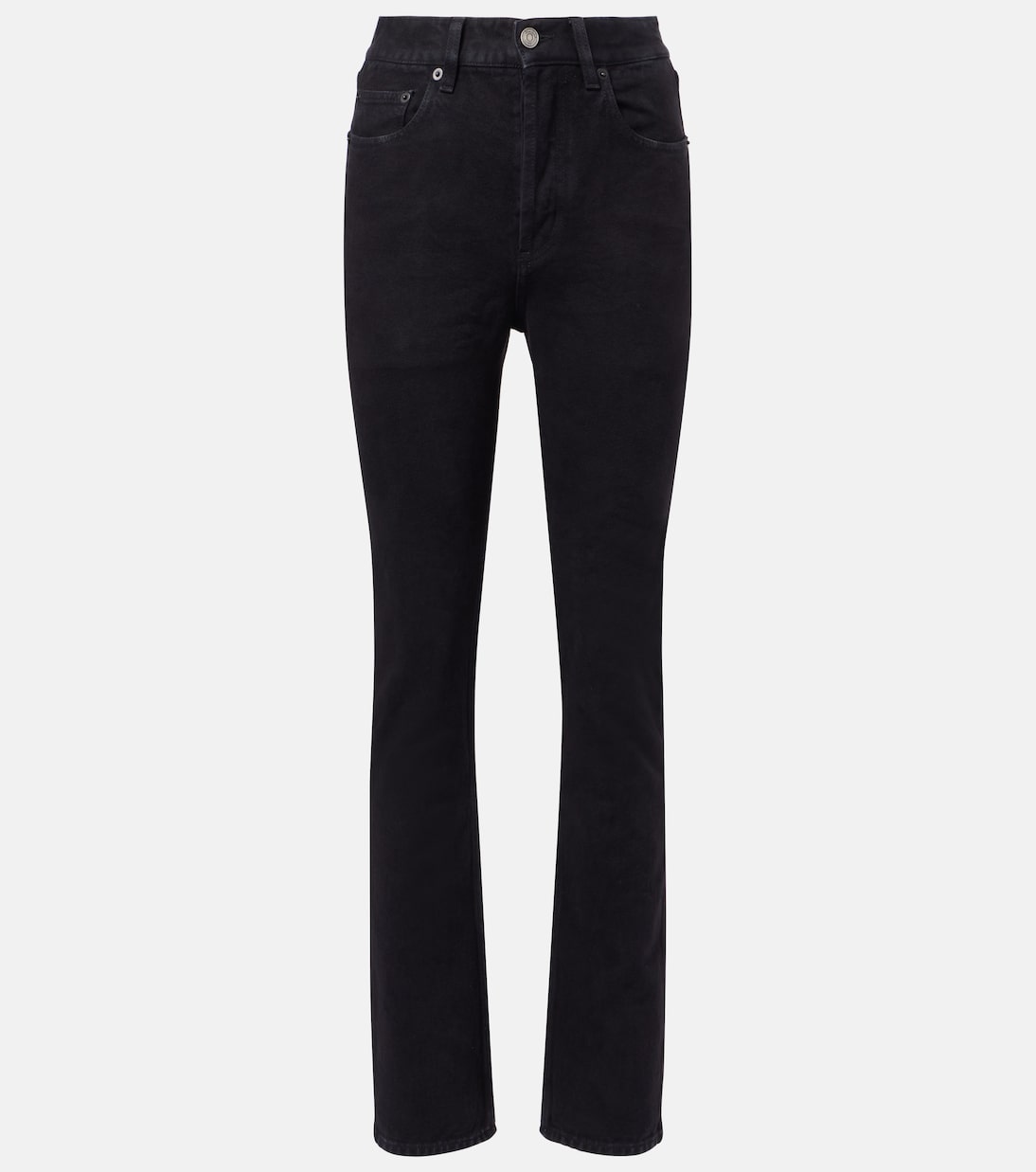 

Джинсы с высокой талией и расклешенными штанинами в стиле 90-х Saint Laurent, Midnight Black