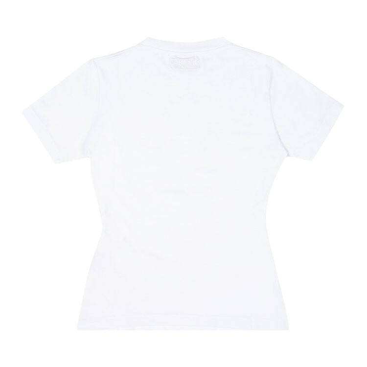 Футболка Vetements 4 Seasons Embroidered Logo Fitted  'White', белый — фото 2