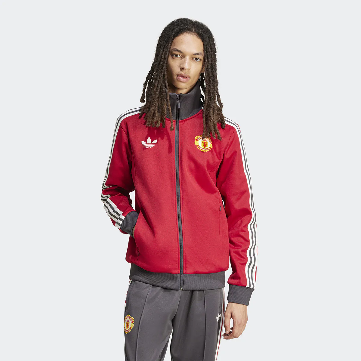 

Мужская куртка Adidas Originals ФК «Манчестер Юнайтед», красный