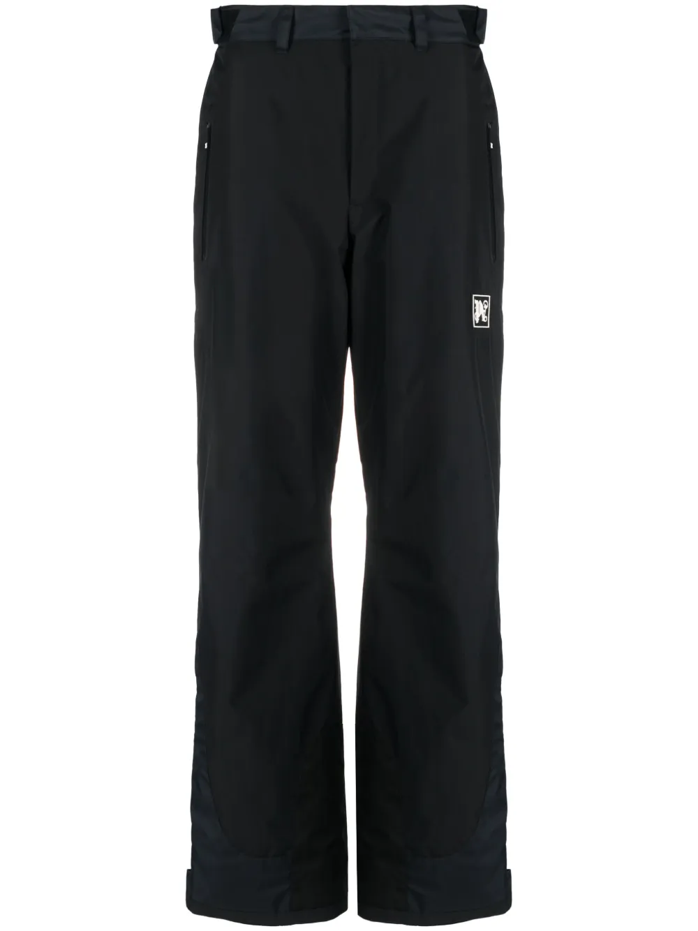 

Дутые лыжные брюки Ski Club PALM ANGELS, черный