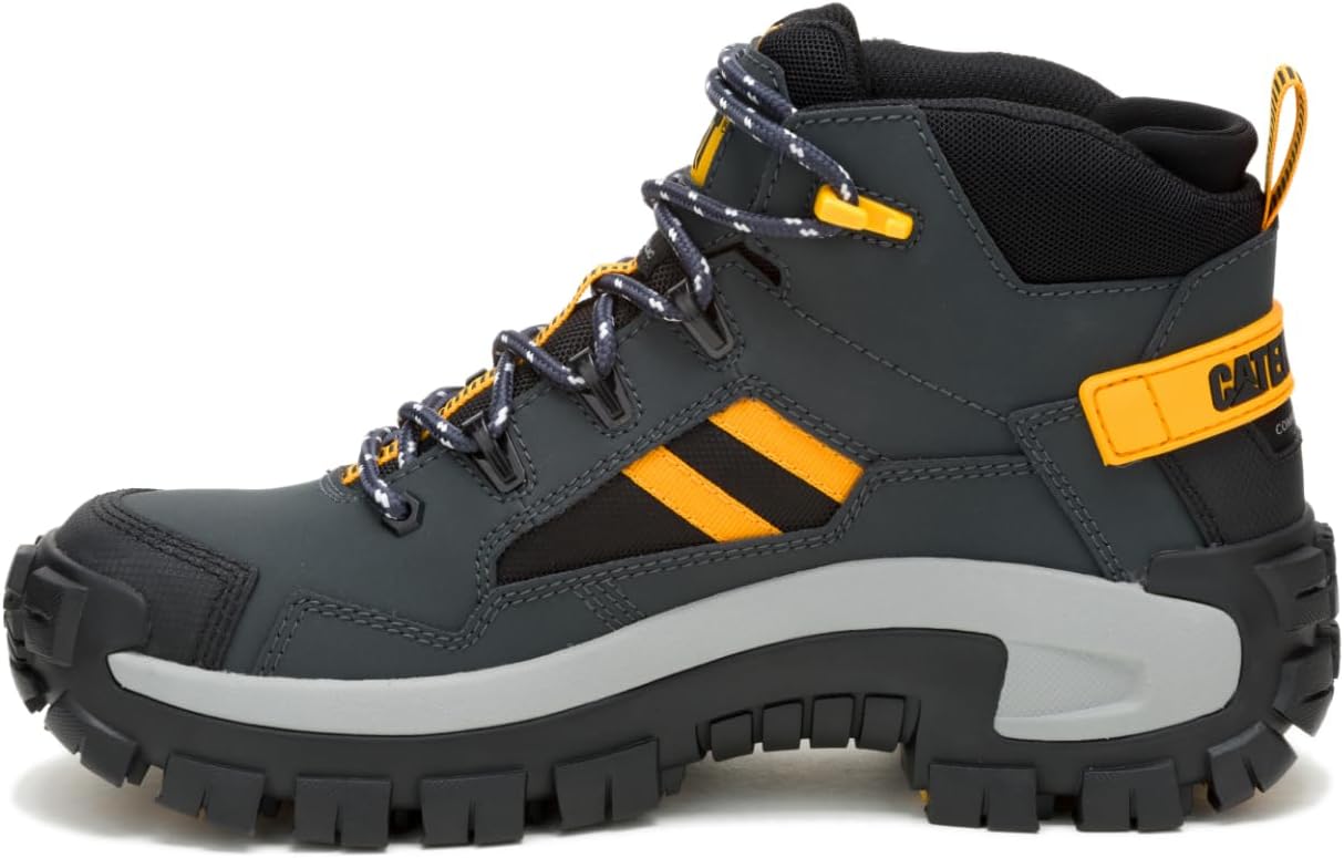

Мужские ботинки CAT Invader Mid Vent Waterproof с композитным защитным носком, неметаллические, Dark Shadows