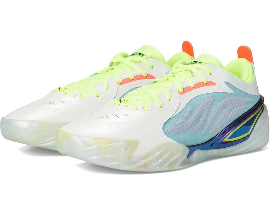 Кроссовки PUMA All-Pro Nitro Elite Basketball Shoess, Light Aqua/Yellow Alert
