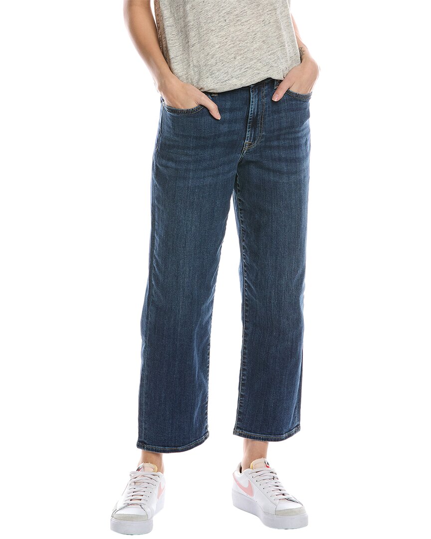 

7 For All Mankind Современные прямые джинсы, темно-синий