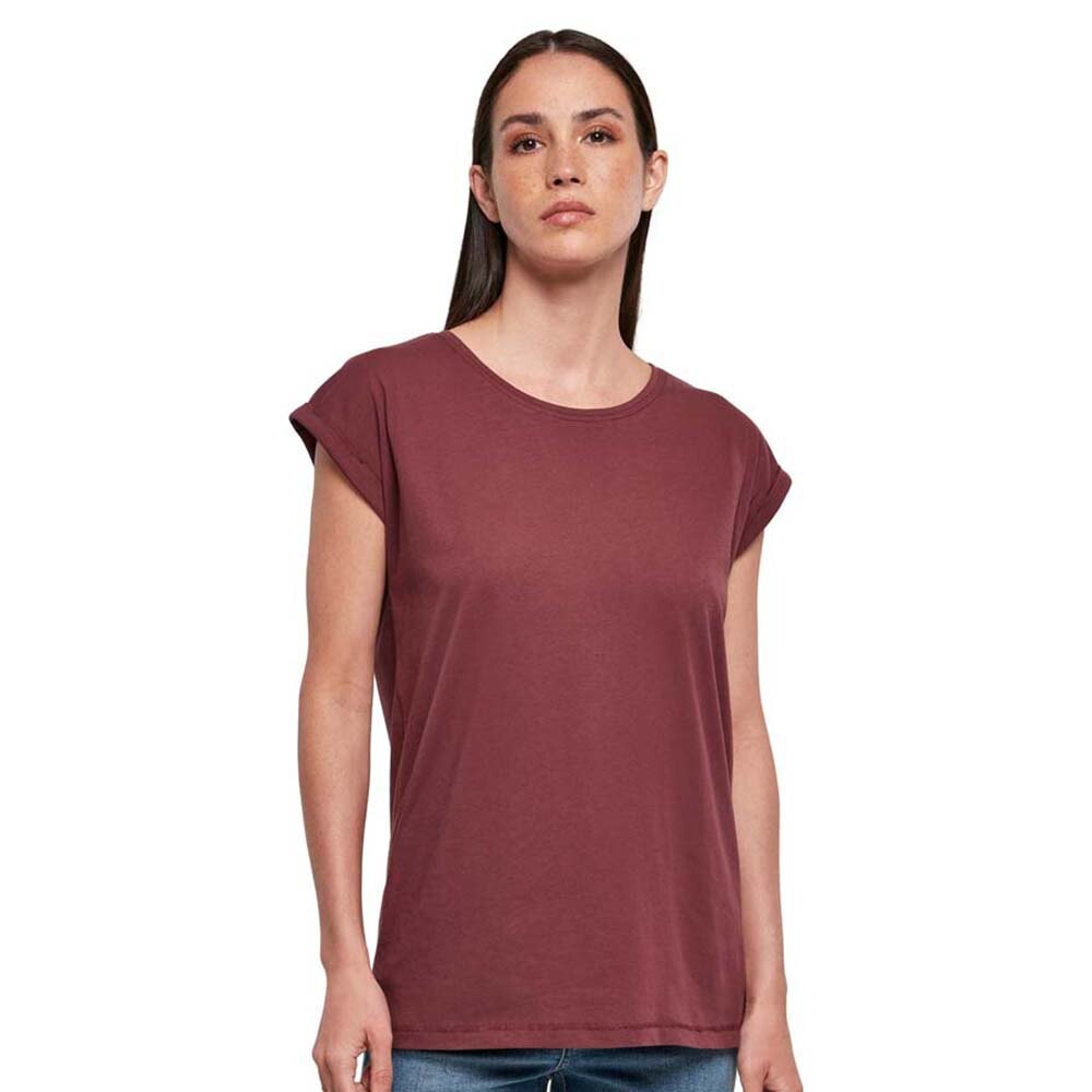

Футболка Build Your Brand Organic Extended Short Sleeve Round Neck, красный