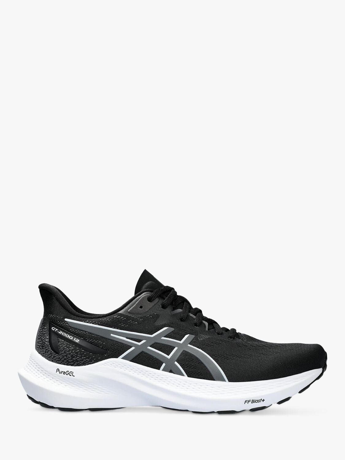 

Женские кроссовки GT-2000 12 ASICS, черный/несущий серый