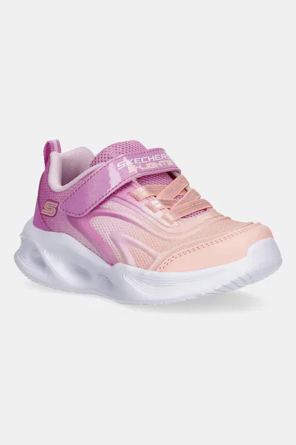 Кроссовки со светящейся подошвой Skechers Sola Glow, розовый