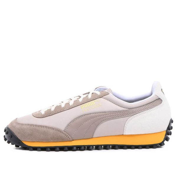 

Кроссовки fast rider low 'grey white yellow' Puma, серый