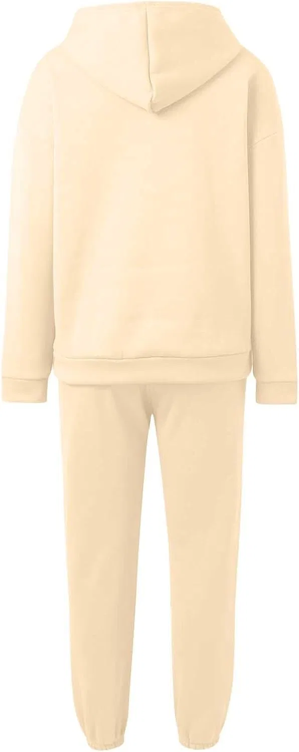 Спортивный костюм из флиса, женский, 2 предмета, Beige — фото 3