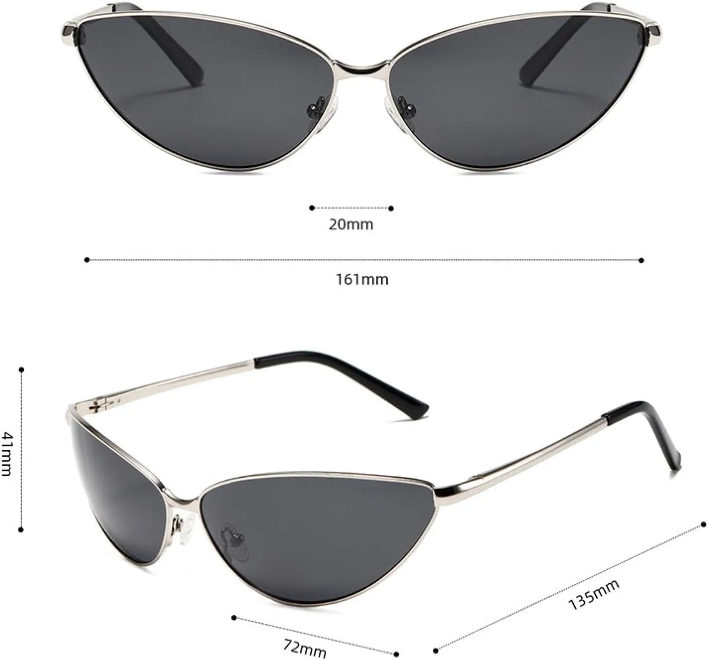 

Винтажные солнцезащитные очки в металлической оправе для мужчин, сексуальные очки «кошачий глаз» для женщин, ретро-очки для активного отдыха, роскошные TKKTLLT, C3