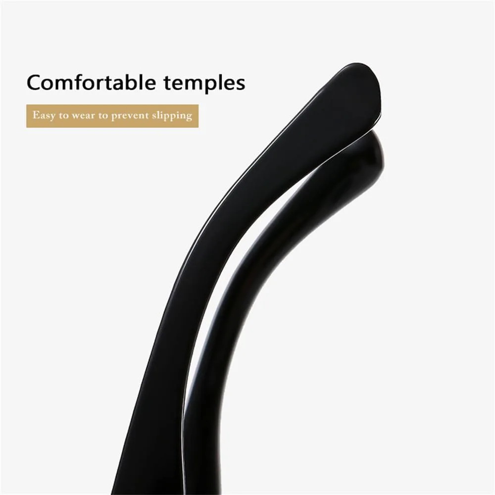 

Овальные толстые модные солнцезащитные очки для мужчин и женщин в стиле панк-ретро, ​​минималистичный дизайн, защитные очки от УФ-излучения KTUCN, Black Clear