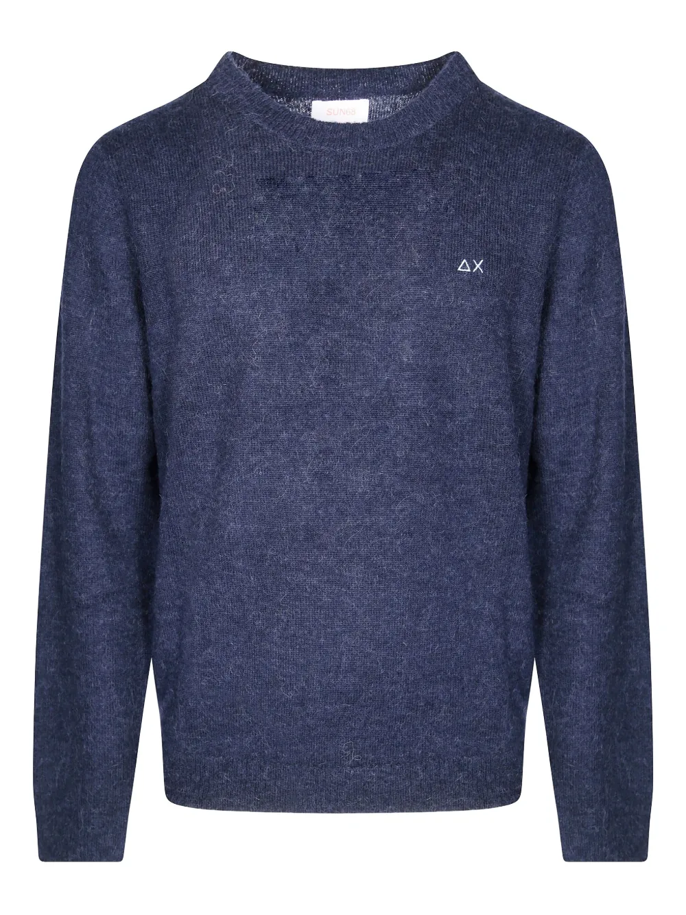 

Свитер из шерстяной смеси Sun68, синий