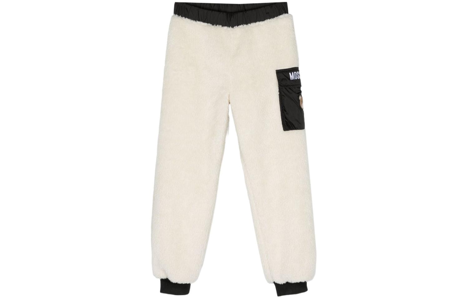 

Повседневные брюки детские белые MOSCHINO