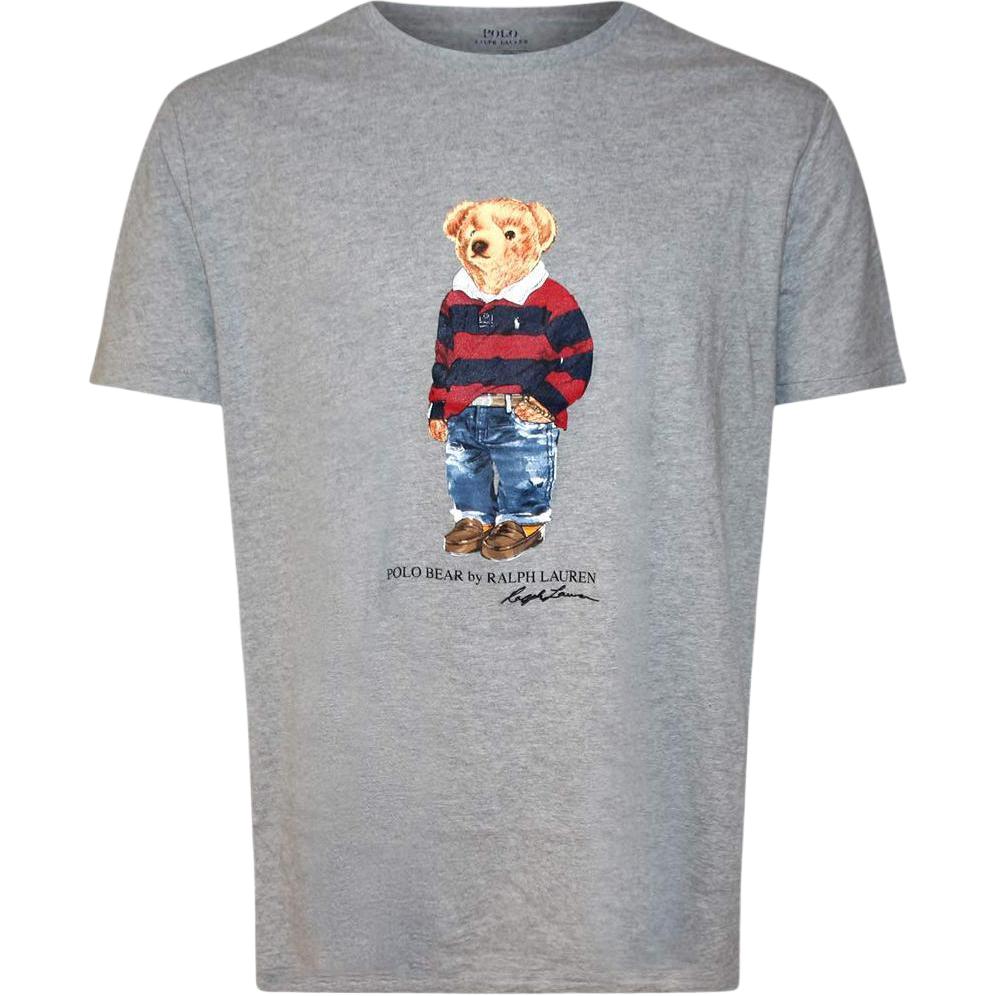 

Футболка мужская серая Polo Ralph Lauren, серый
