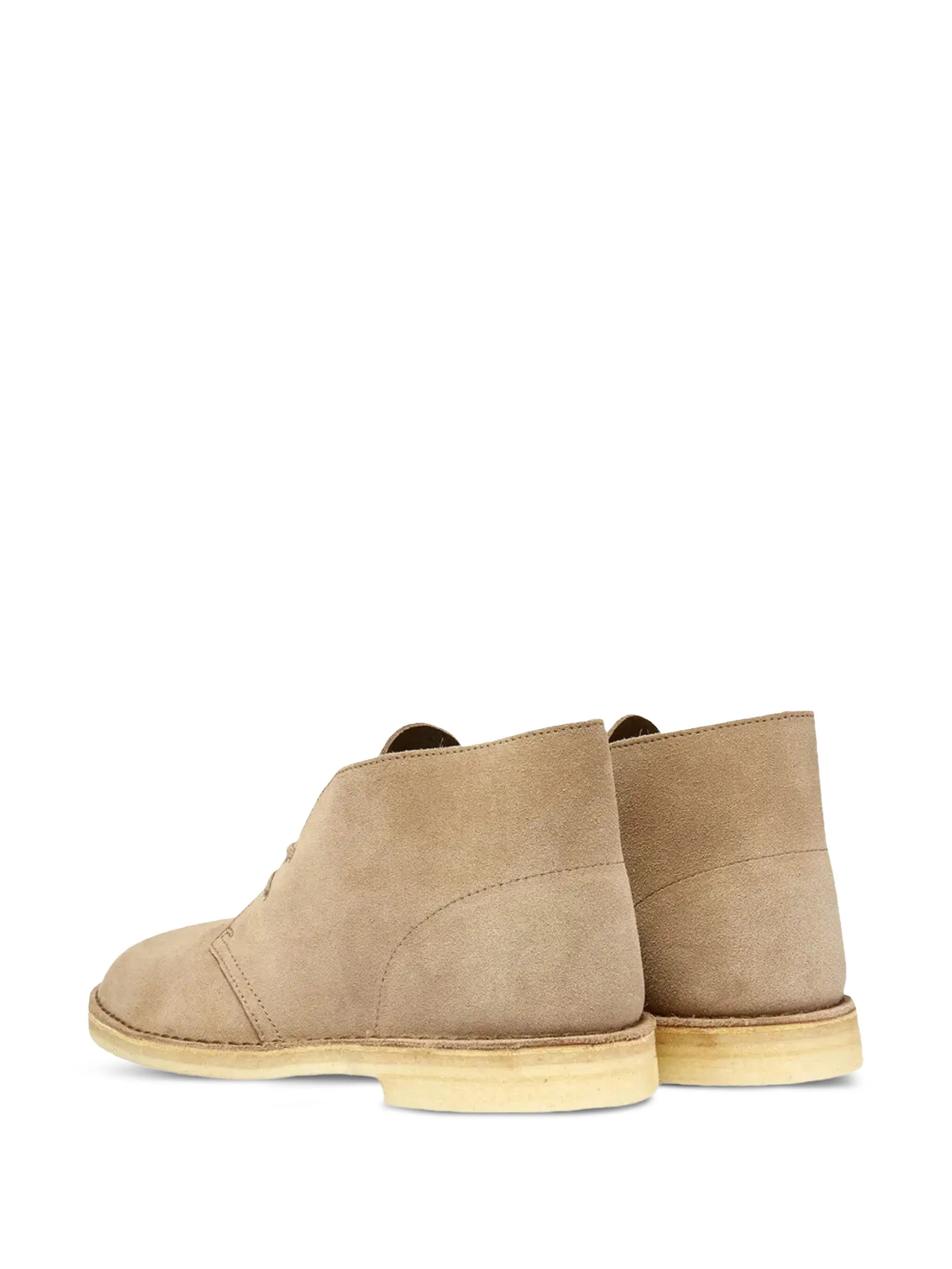 Ботинки дезерты Suede Clarks, коричневый — фото 2