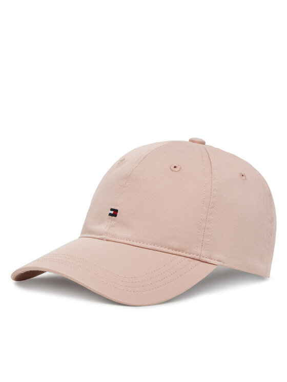 

Бейсболка Essential Flag Soft Cap AW0AW17632 Tommy Hilfiger, розовый