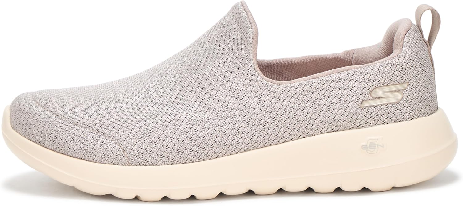 Мужские прогулочные кроссовки Skechers Go Walk Max Air Mesh без шнурков, Taupe — фото 2