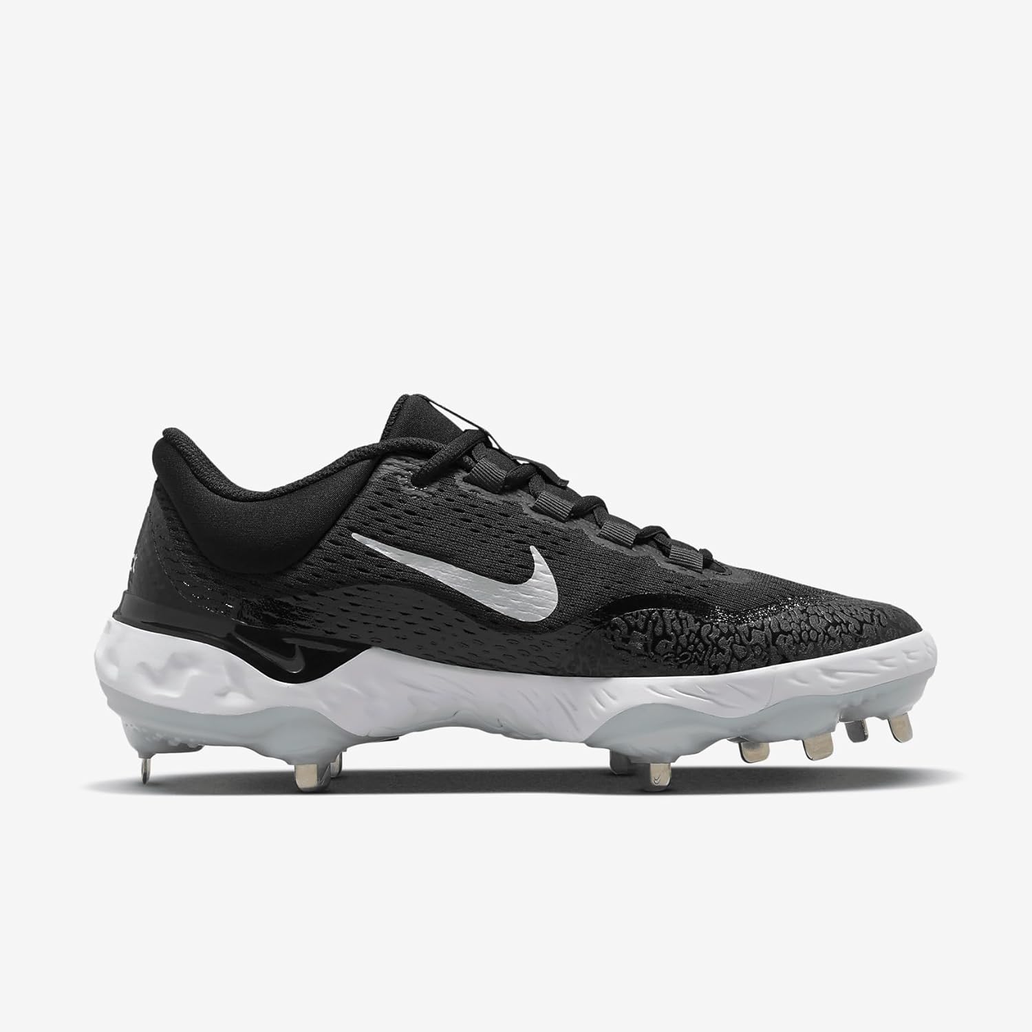 Бейсбольные бутсы Nike Men's Alpha Huarache Elite 4, черный — фото 3