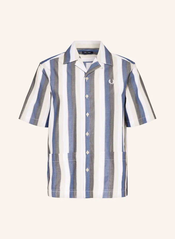 

Курортная рубашка комфортного кроя Fred Perry, белый