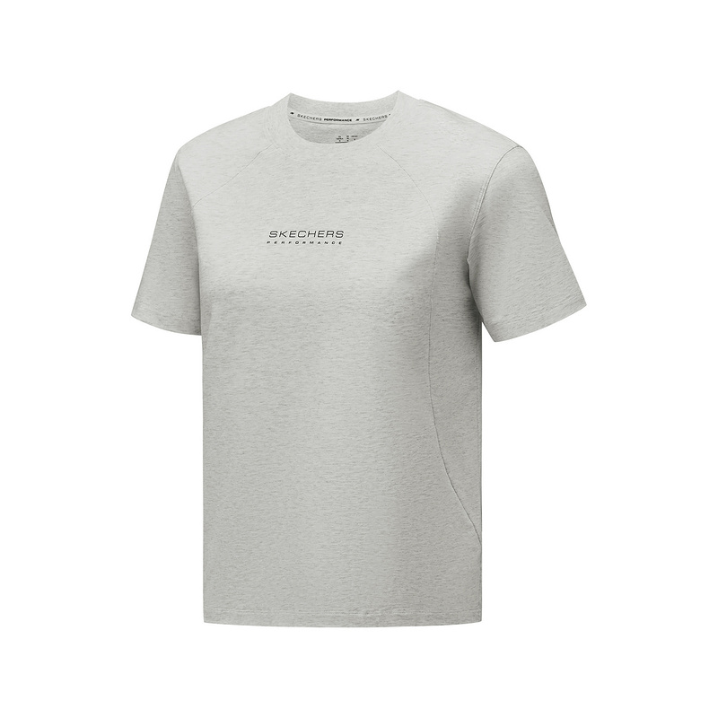 

Футболка Comfort Sports Series женская light heather gray 0248 Skechers, серый