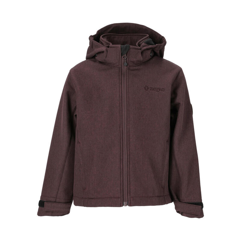 

Куртка из софтшела ZIGZAG MANONE MELANGE WATERPROOF, цвет braun