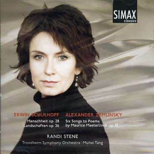 

CD диск Zemlinsky / Schulhoff / Stene / Tang / Thso: 6 Songs / Menschheit Landschaften