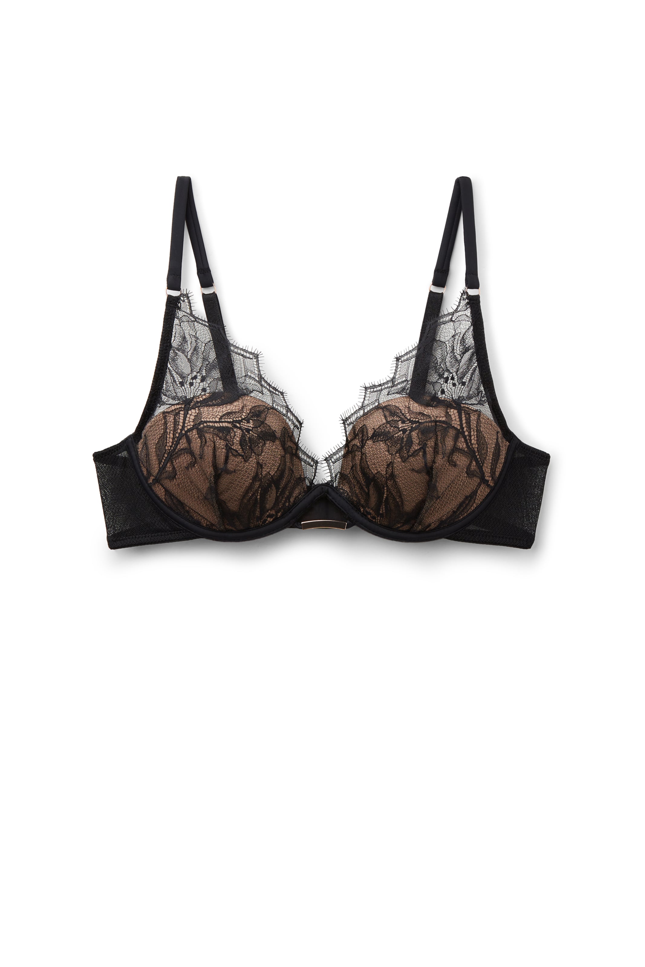 

INTIMISSIMI Бюстгальтер балконет 'Playful Glamour Valentine' в черном цвете