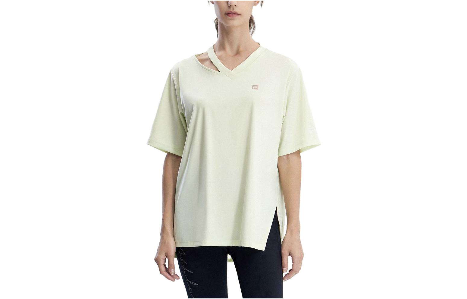 

Футболка с рукавом реглан женская Young Sprout Green FILA, Bud Green