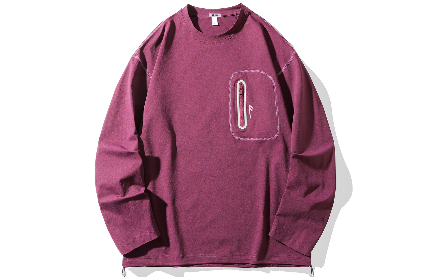 

Футболка Women's Crew Neck Moderate Straight Fit WARRIOR, cardamom фиолетовый[free diy brand merch]