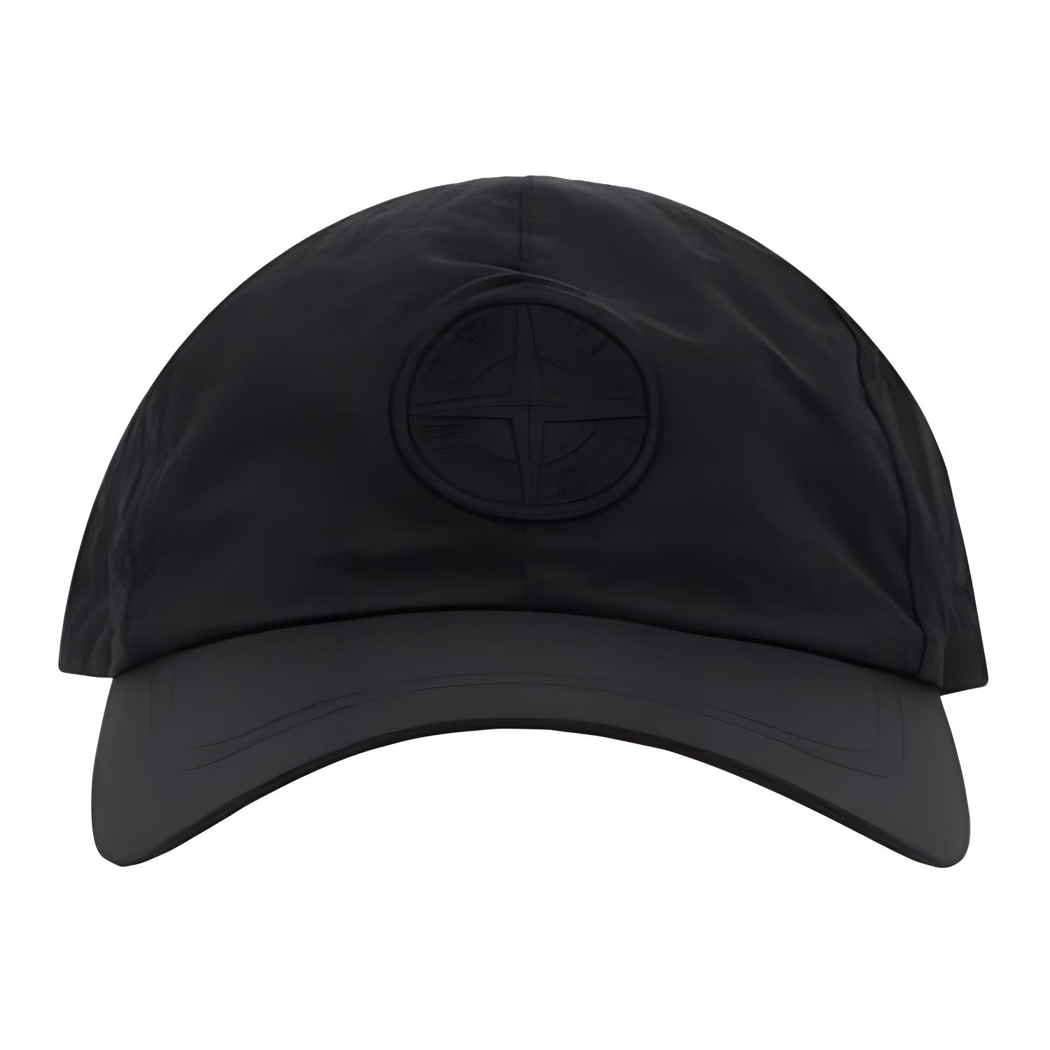

STONE ISLAND Бейсболка с нашивкой компаса и шнурком, Black