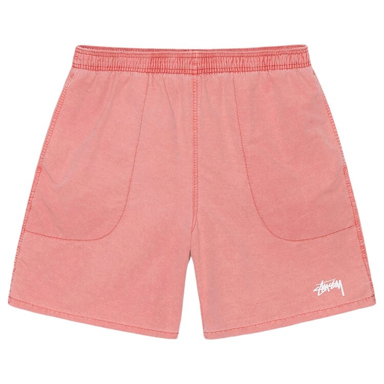 

Шорты Stussy Pigment Stock Water Short, розовый