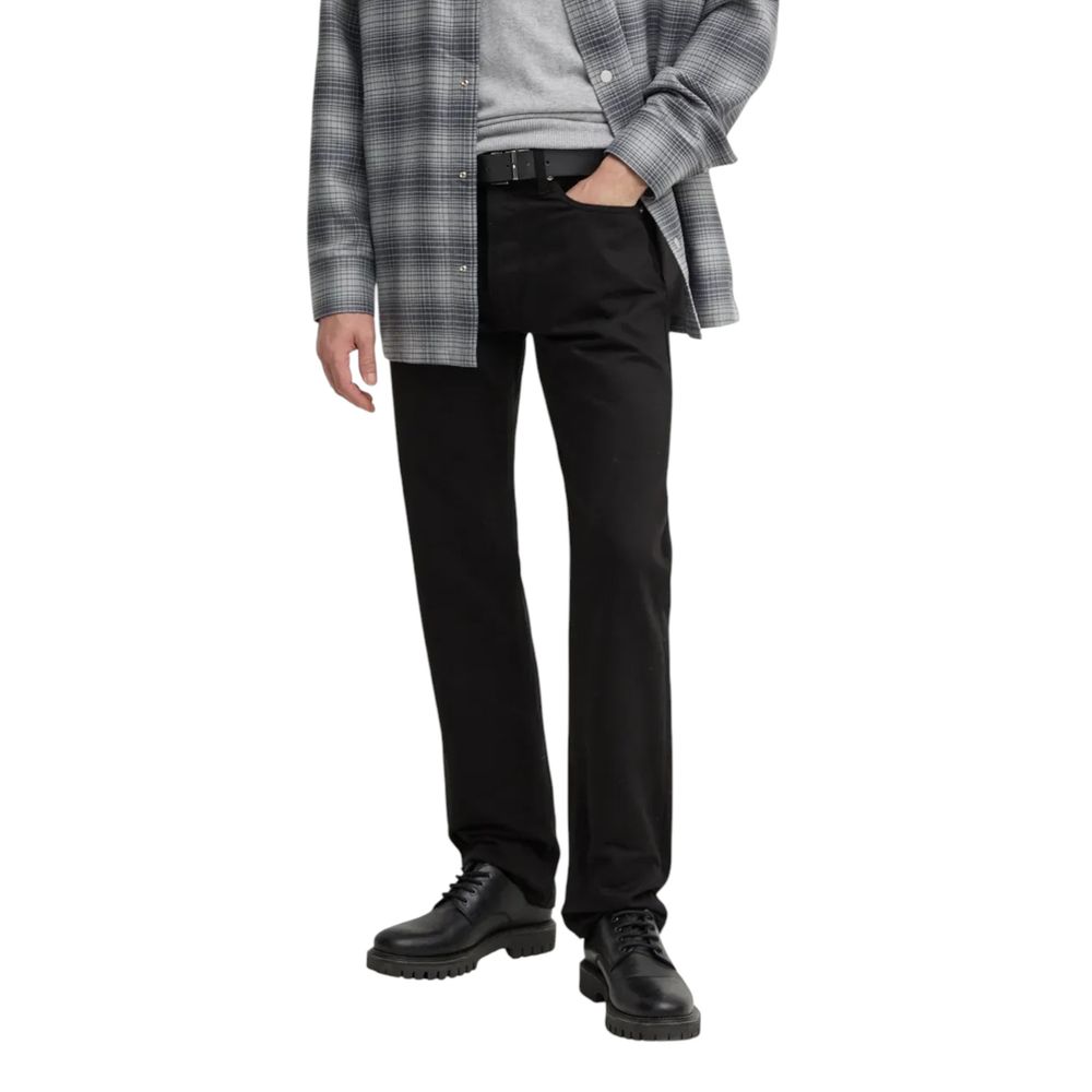 

Черные хлопковые джинсы и брюки Calvin Klein Jeans