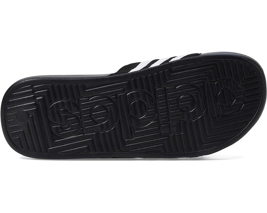 Сандалии adidas adissage, цвет Core Black/Footwear White/Core Black — фото 3
