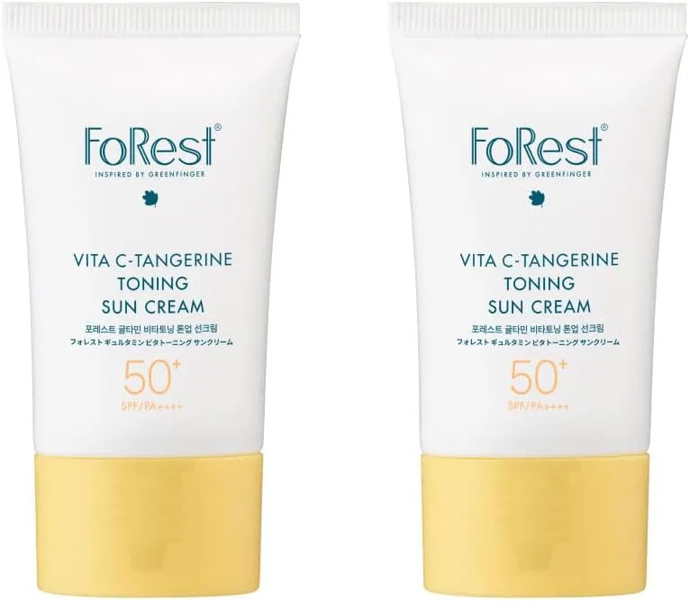 Тонирующий солнцезащитный крем FoRest by Greenfinger Forest Gurtamine Vitamin, 50 мл