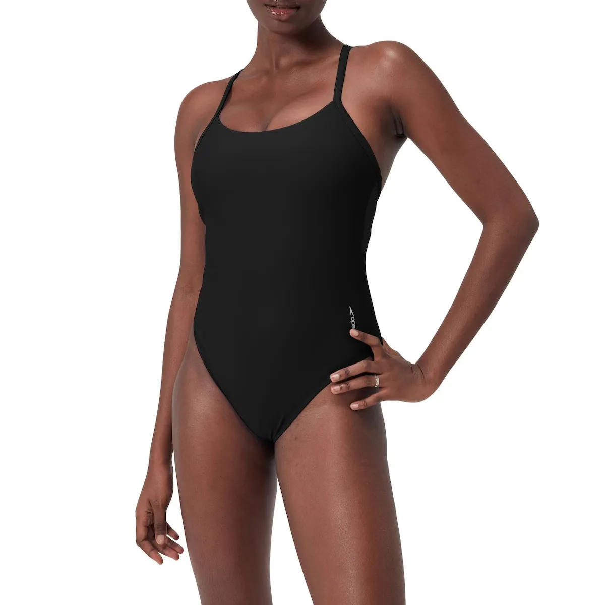 

Женский купальник Speedo Colorblock Recordbreaker 1 шт, черный