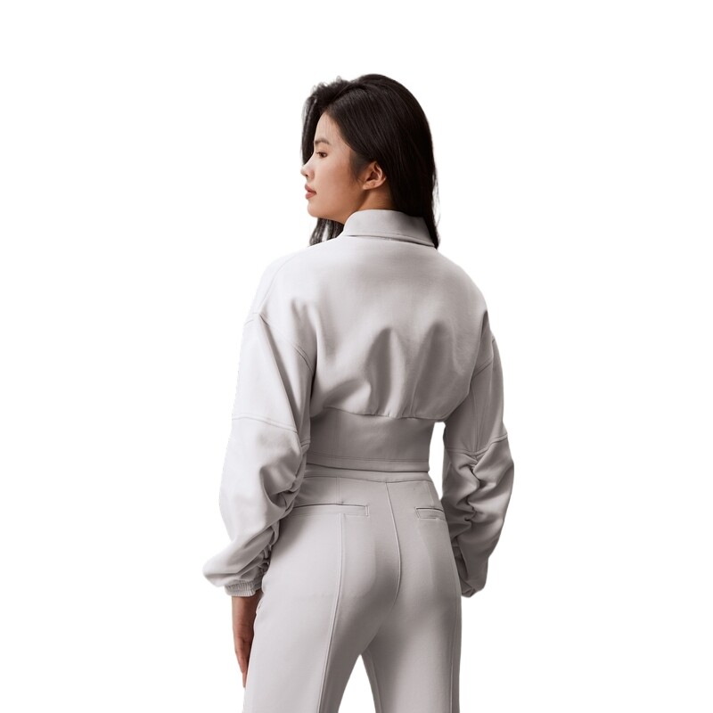 Женская толстовка серии SS24 PC8 - Серая Calvin Klein — фото 4