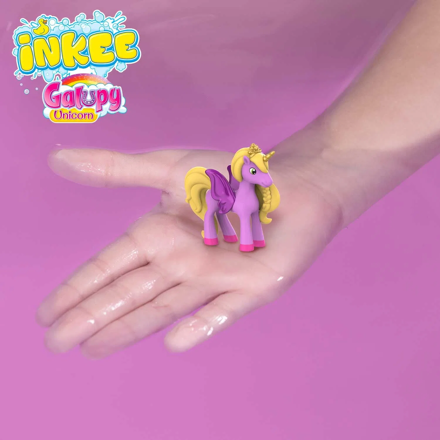 Набор из 5 бомбочек для ванны INKEE Galupy Unicorn с сюрпризом Inkee — фото 3