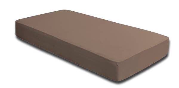 

Простынь на подгонке One-Home taupe 120x200 cm Heavy, 120x4x200 см, серо-коричневый