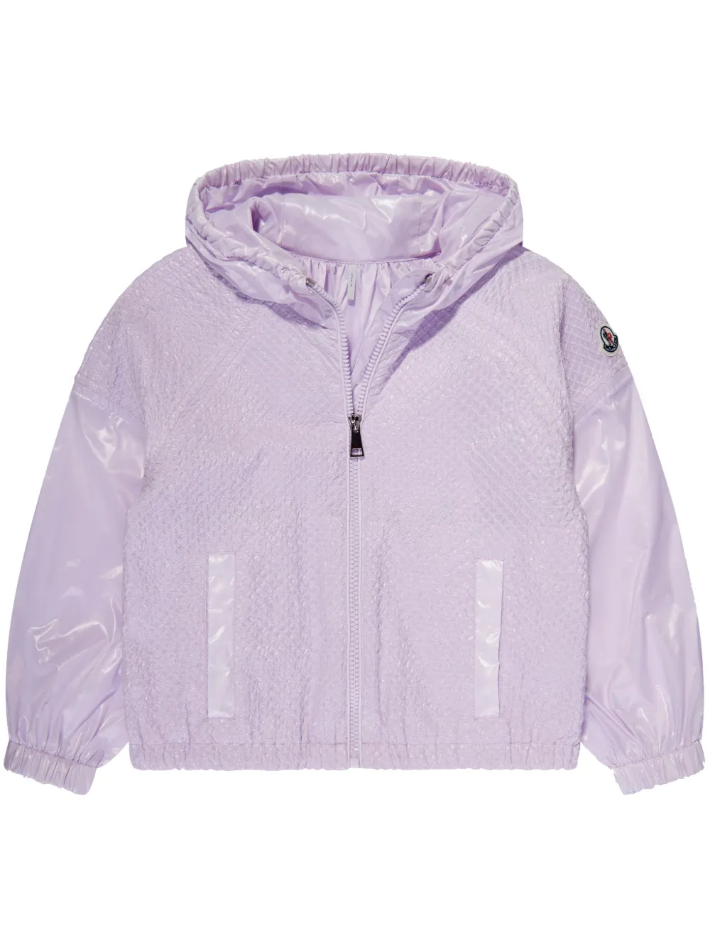 

Куртка с капюшоном Moncler Enfant, фиолетовый
