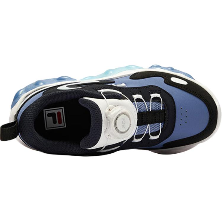 FILA KIDS BOA нескользкая и дышащая низкая детская повседневная обувь Blue для детей 3-7 лет — фото 4
